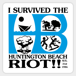 HB Riot 1986 - Reprint Sticker